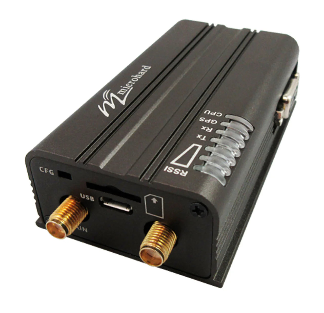 Microhard BULLETCAT1-AT1 CAT1 LTE IoT Cellular Gateway - Includes AC Adapter and 2X dipole Antenna