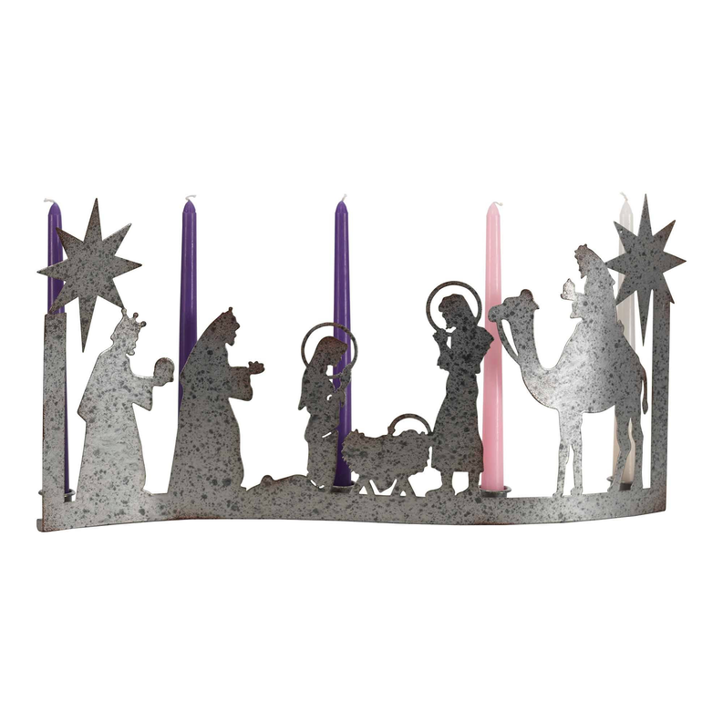 Christmas 1 Piece Advent Candle Holder