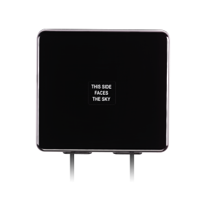 6001432 - 5in1 Flat Panel Antenna - 4x5G, GNSS, Adhesive Mount, 3m, FAKRA, Black